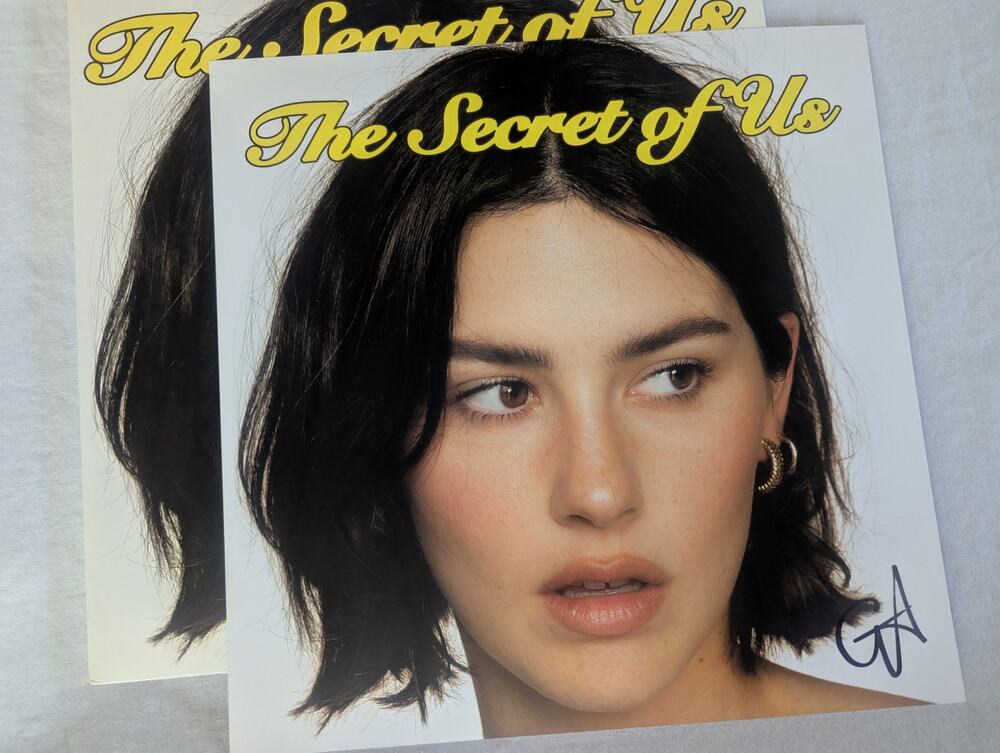 Gracie Abrams Vinyl Hand Signed Insert The Secret Of Us Purple LP